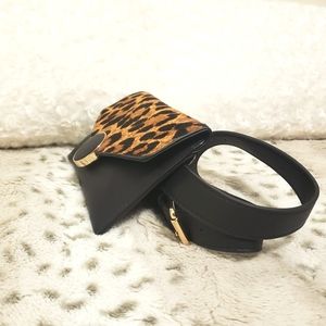 Aldo Leopard-print crossbody bag